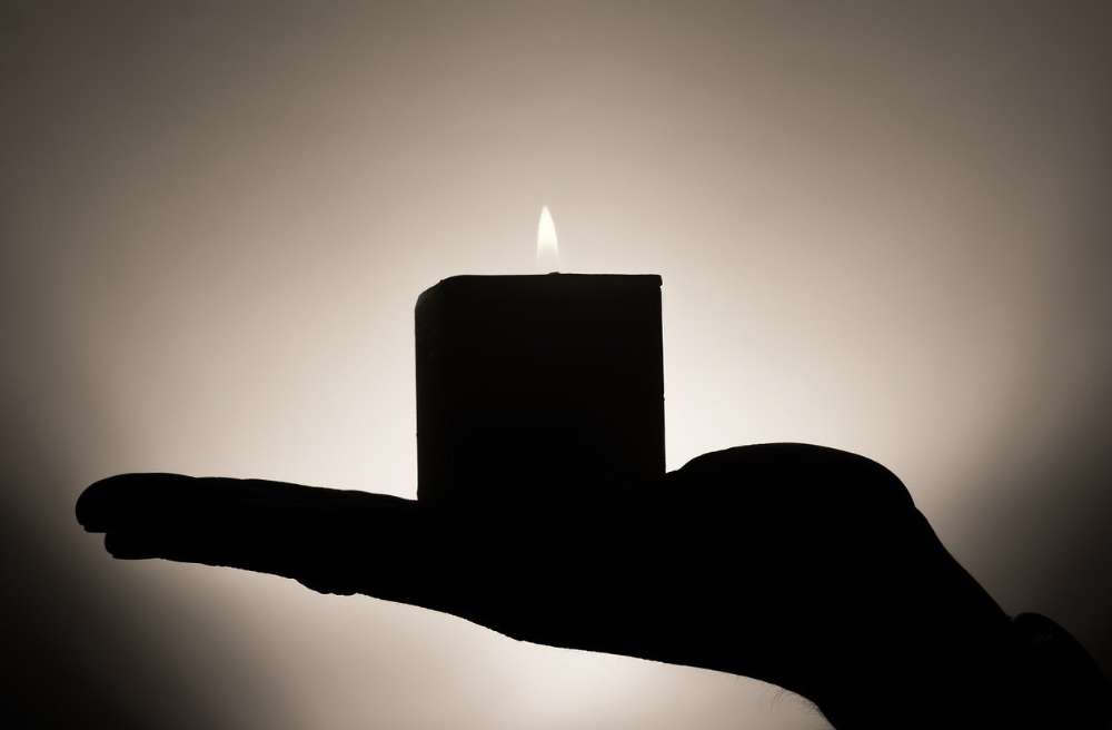 candle peace serenity