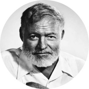 ernest hemingway author writing habits