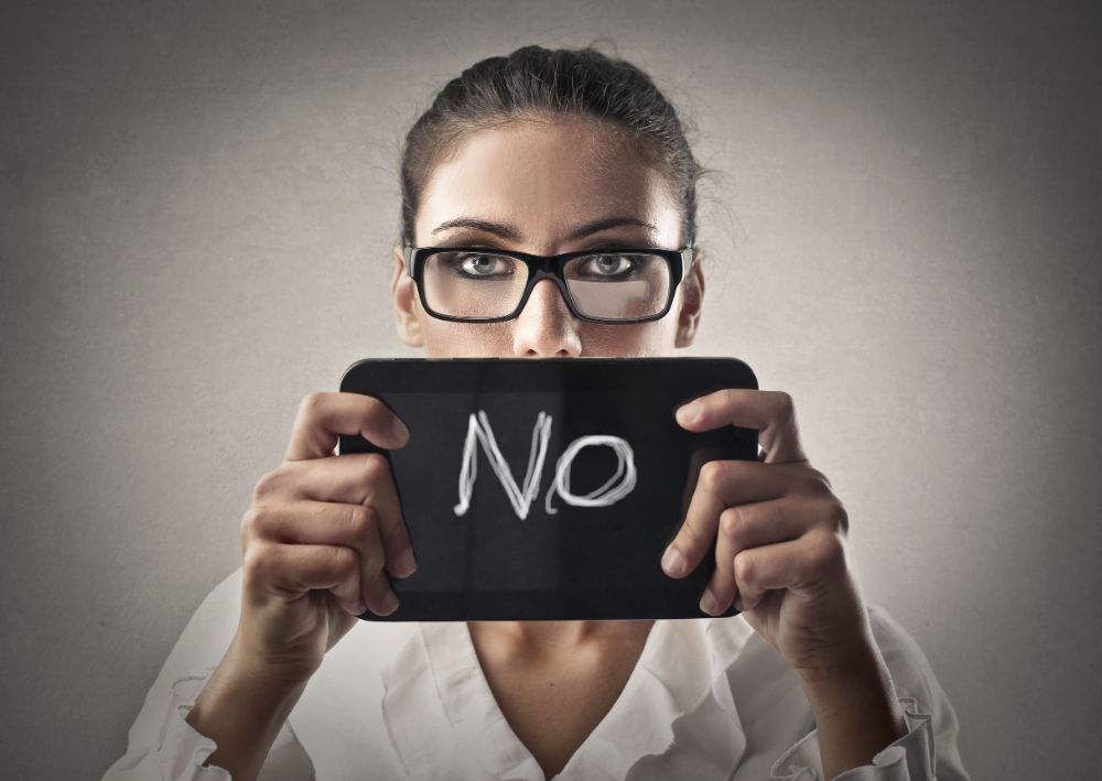 how to say no & saying no