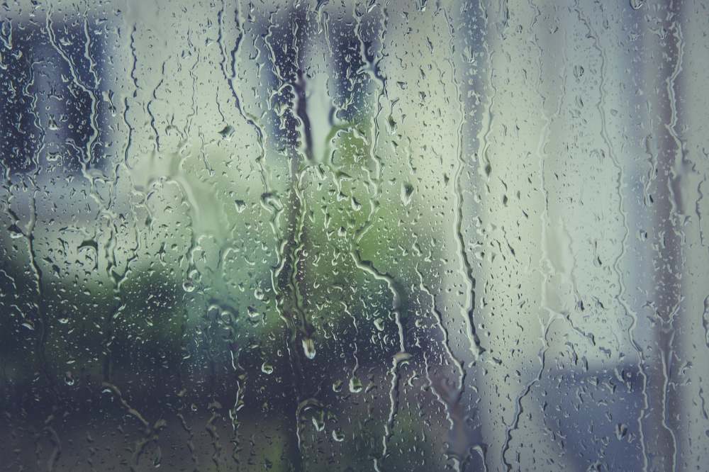 rain drops window sadness