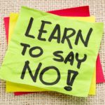saying no how to say no