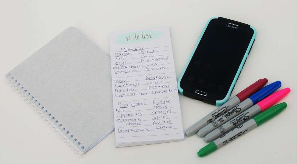 to-do list plan phone