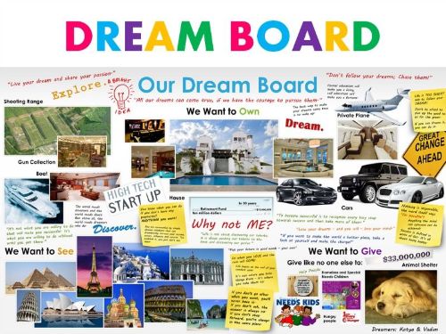 vision board ideas dreams